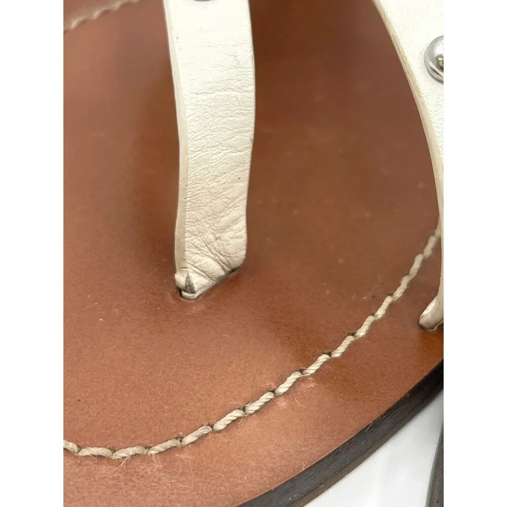 TORY BURCH Size 9M Ivory Women Sandal